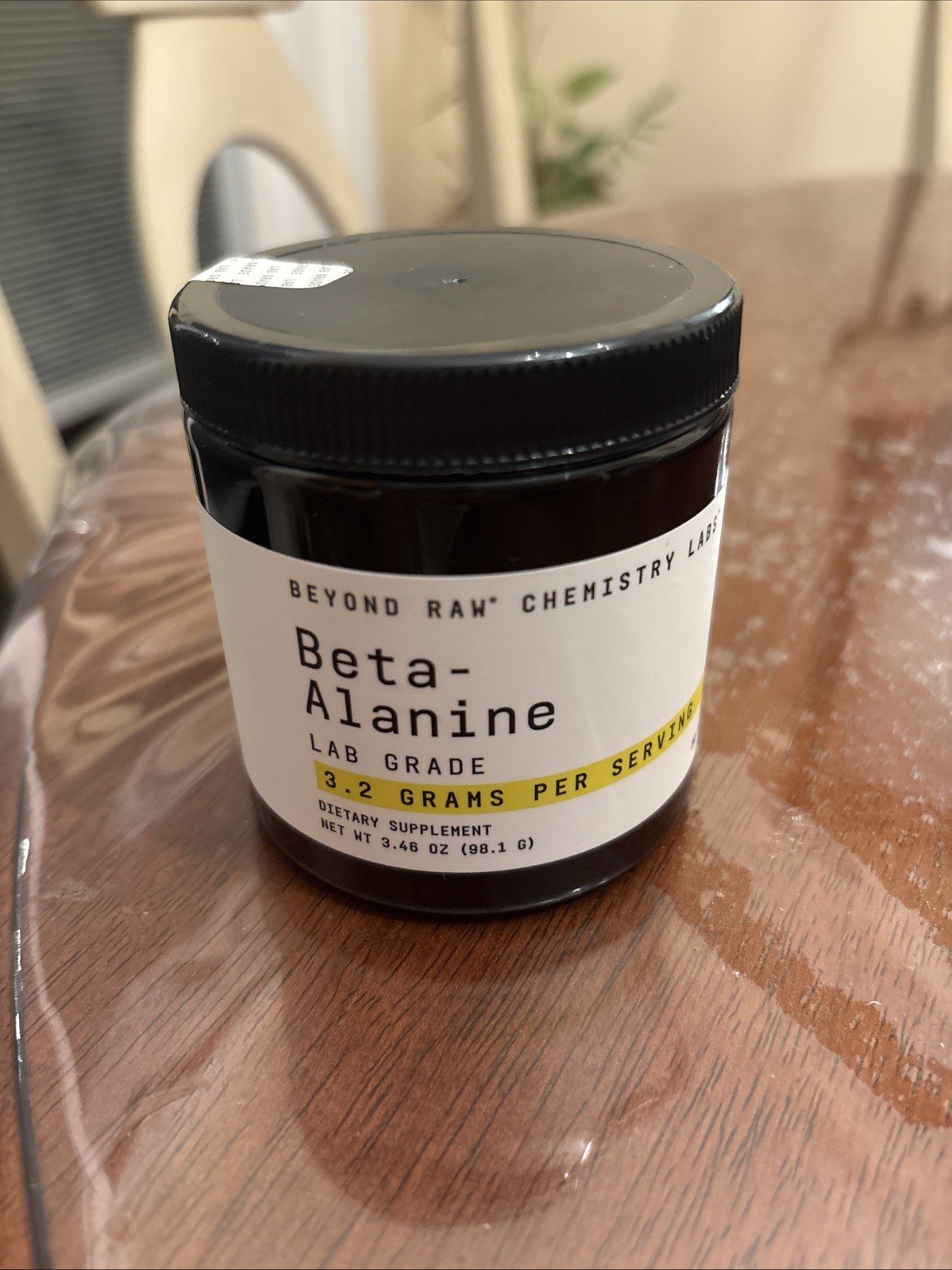 Beyond Raw Chemistry Labs Beta Alanine Lab Grade 30 Servings