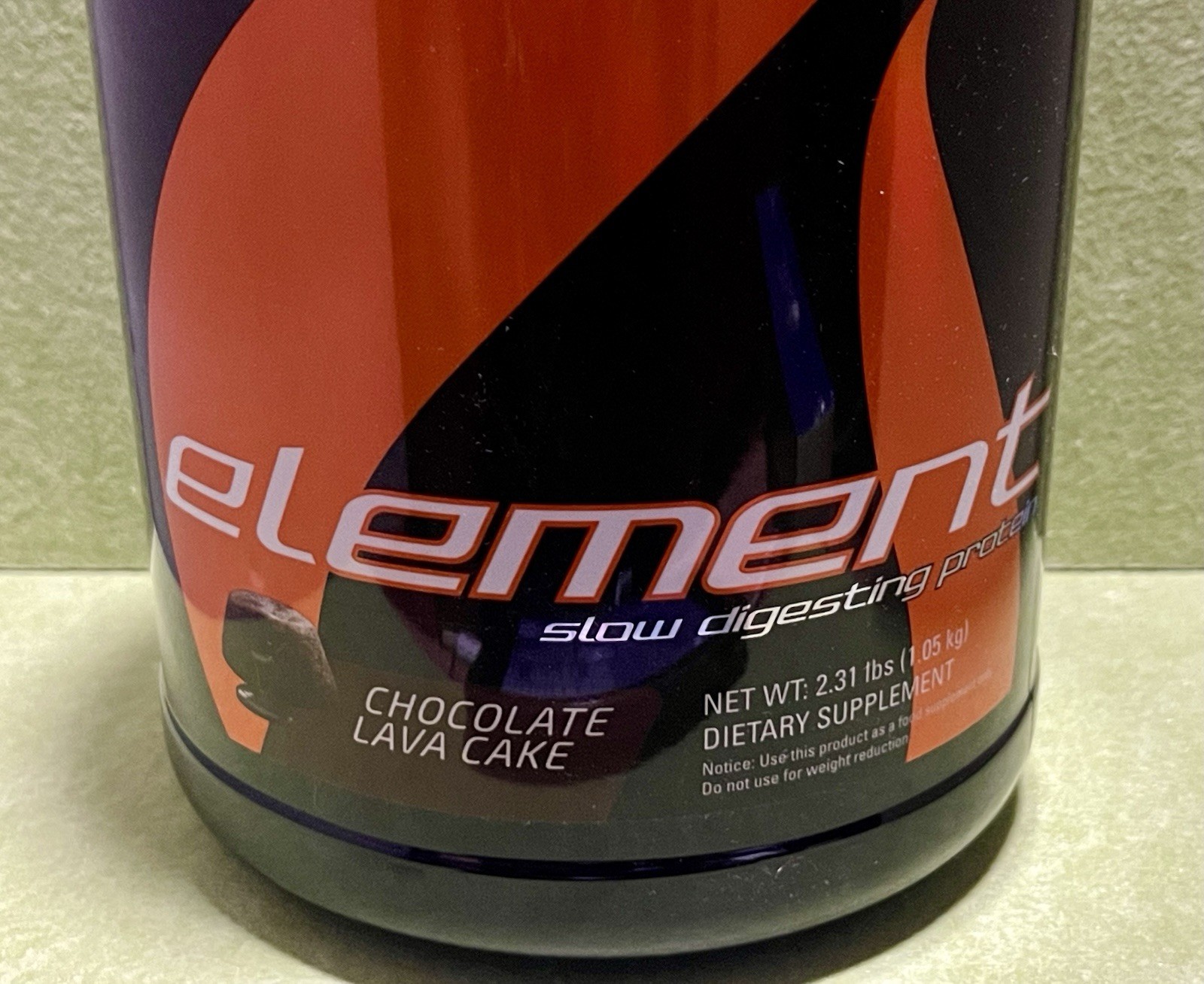 ELEMENT PROTEIN CHOCOLATE LAVA CAKE 2.31 LB ,07/2027.New