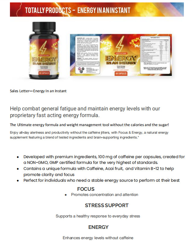 Amino Acid Muscle Growth Supplement & Energy Boost Brain Health Memory Support