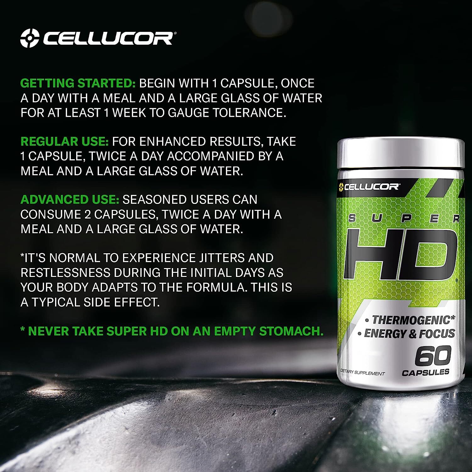 Cellucor SuperHD High-Definition Fat Burner – ALL SIZES!! PILLS & POWDER
