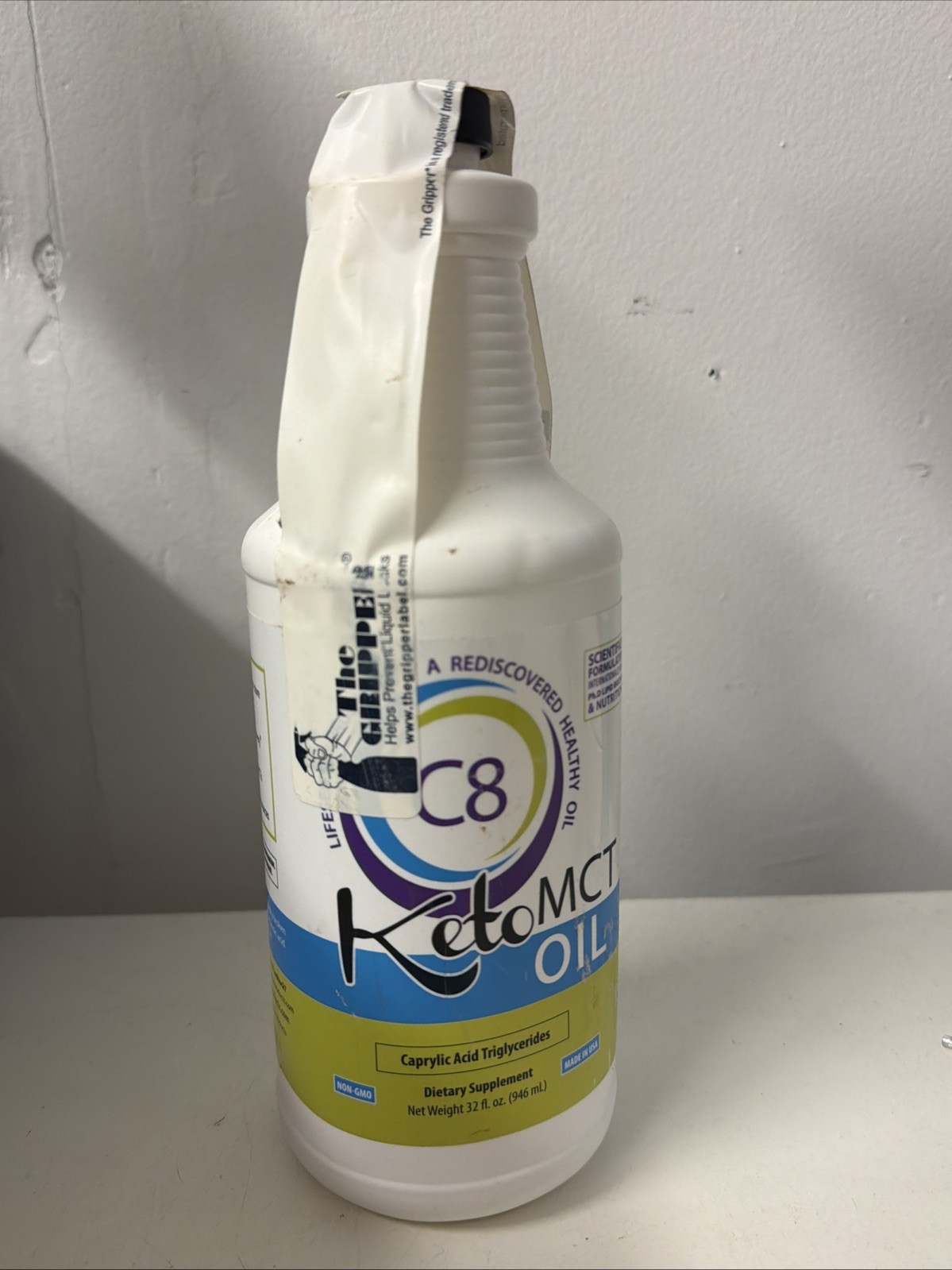 LifeSense C8 MCT oil, 32 oz, Most Potent on Market, by Ph. D BUY DIRECT