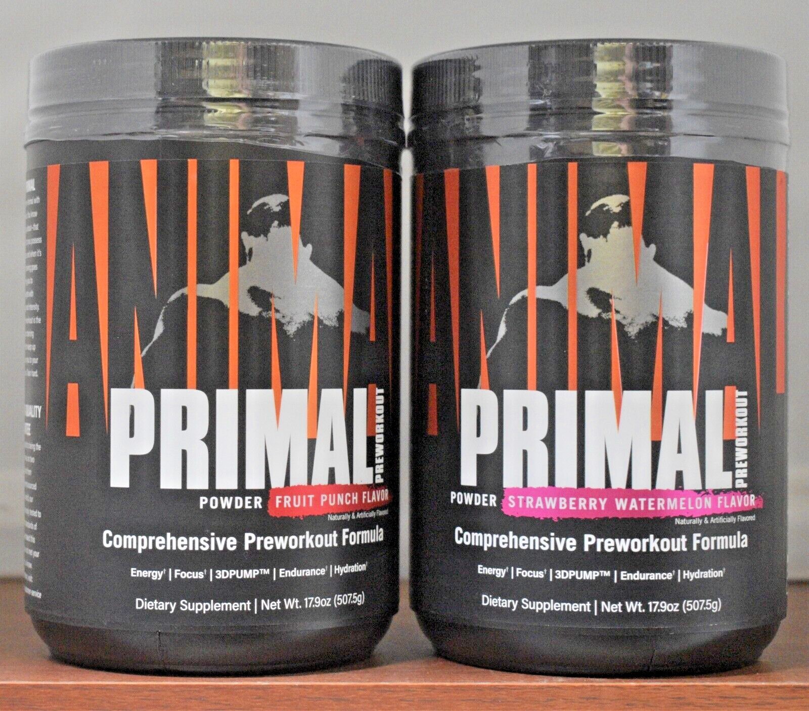 Animal Primal Pre-workout 17.9 oz Universal Nutrition (Choose Flavor) 17.9oz