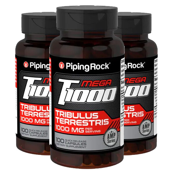 Ultra Tribulus Terrestris 1000mg Testosterone Booster Muscle Mass 3X100Caps