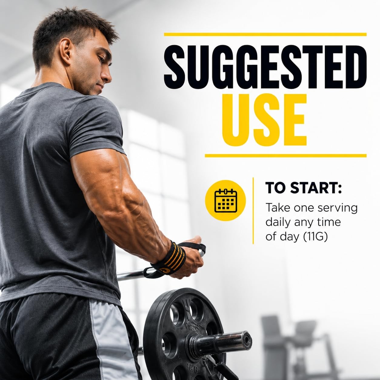 Creatine Monohydrate Powder with HMB and Leucine for Performance