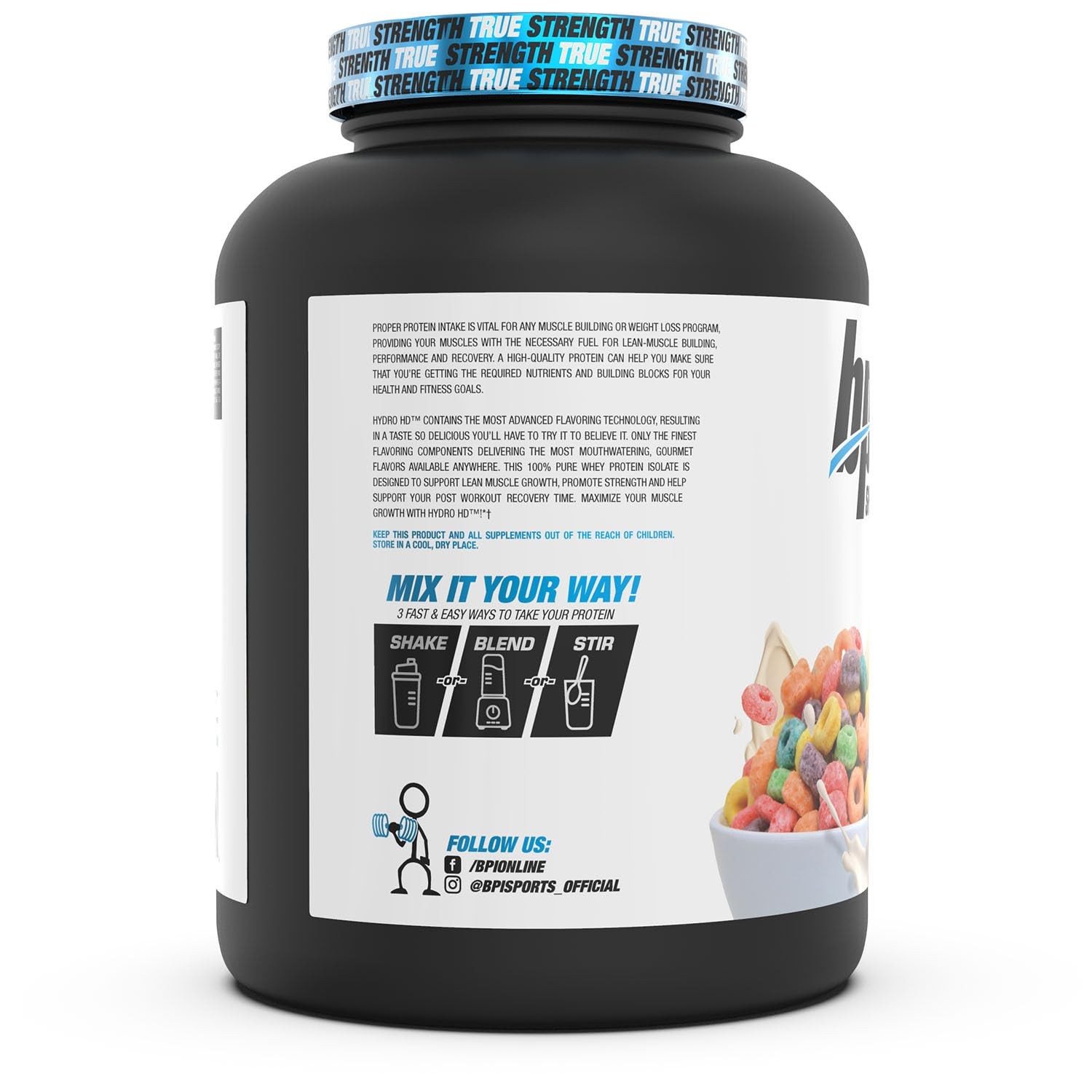 Bpi Sports Hydro Hd – 100 Hydrolyzed Whey Protein Powder – Muscle Growth