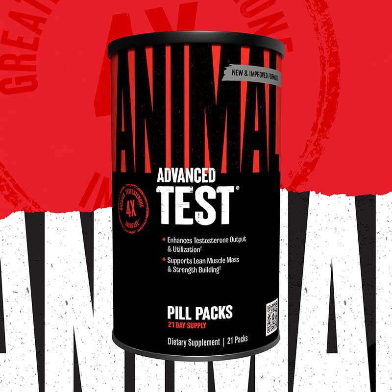 UNIVERSAL NUTRITION ANIMAL TEST All-in-One Muscle Building Matrix Men 21 Packs