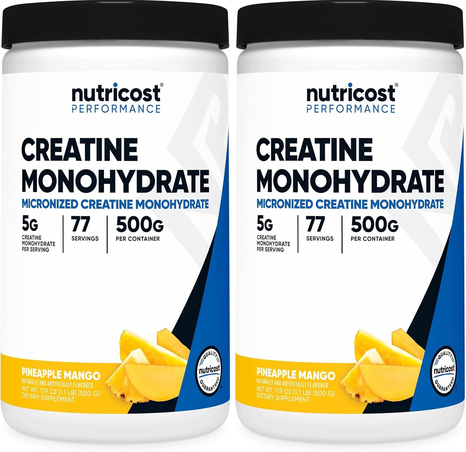 Nutricost Creatine Monohydrate Micronized Powder 500G, 5000Mg per Serv (5G)-100