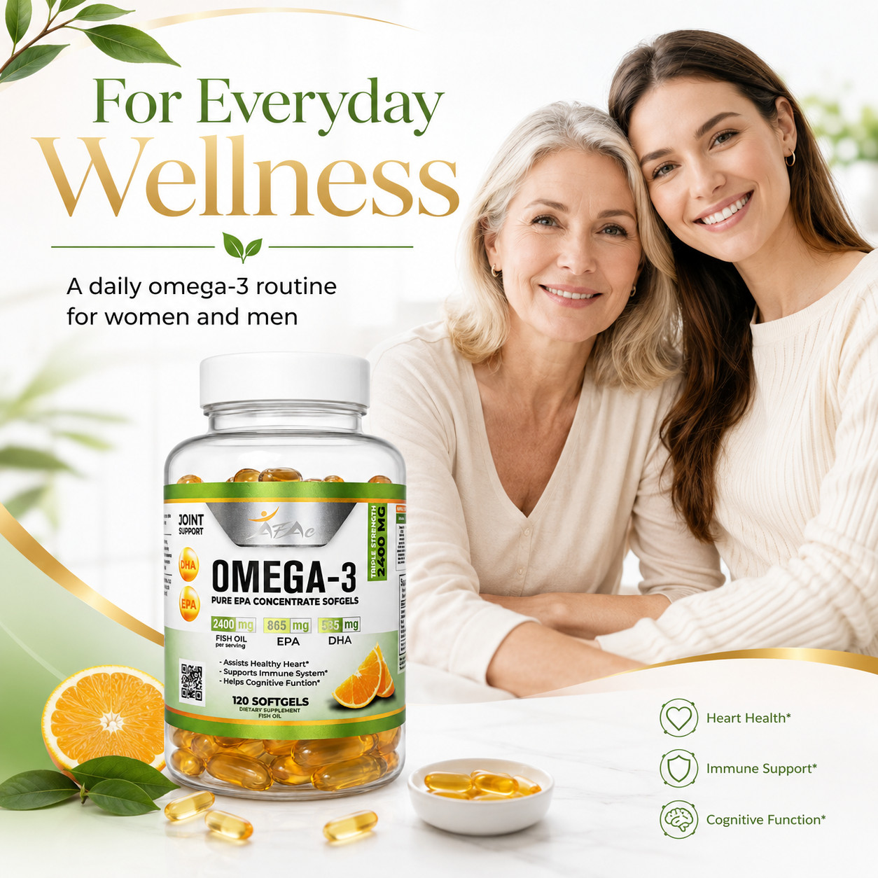 OMEGA 3 FISH OIL 1.000 MG ALFA 100 CAPSULES Omega3