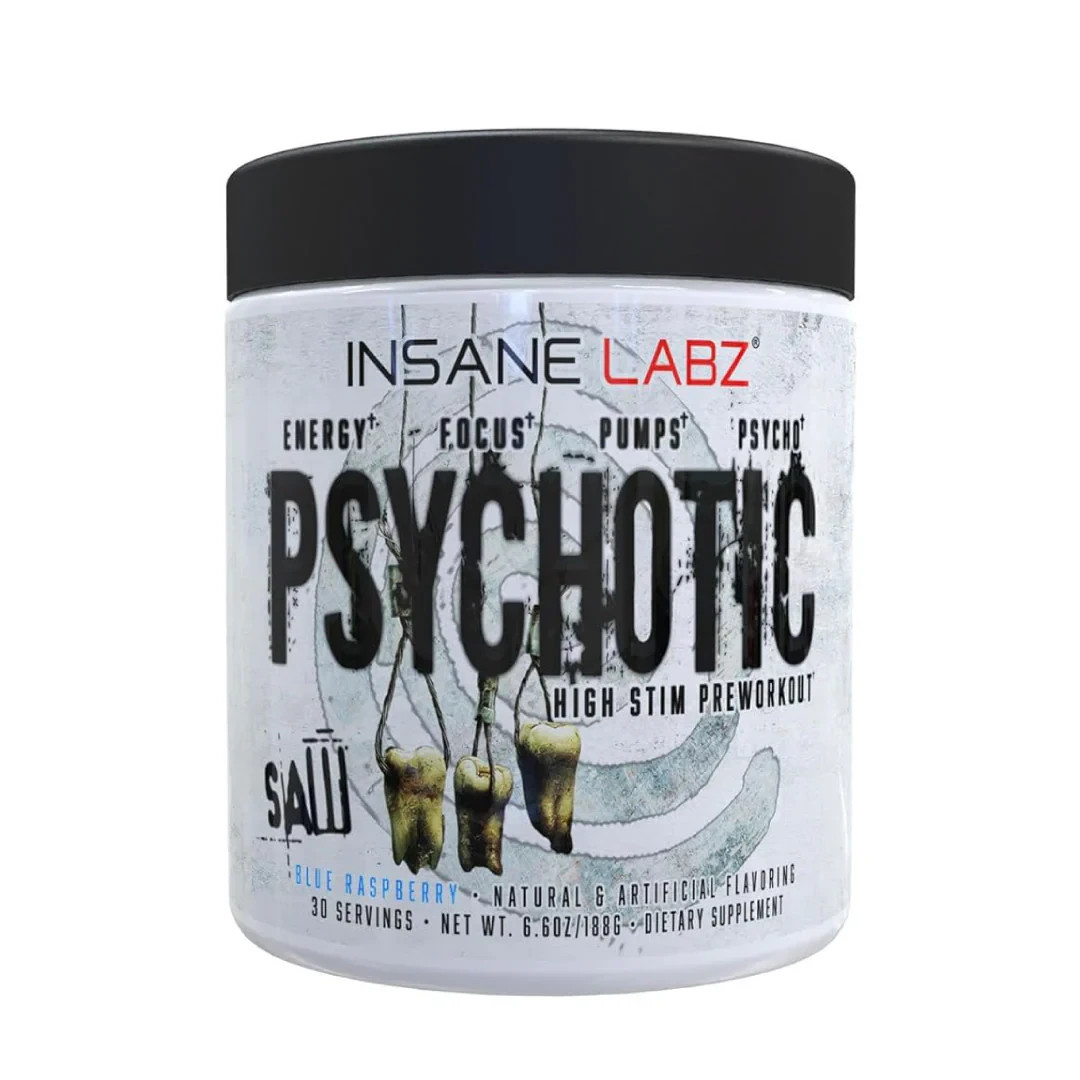 SAW PSYCH-OT-IC BLUE RASP 35 Servings Extreme Energy