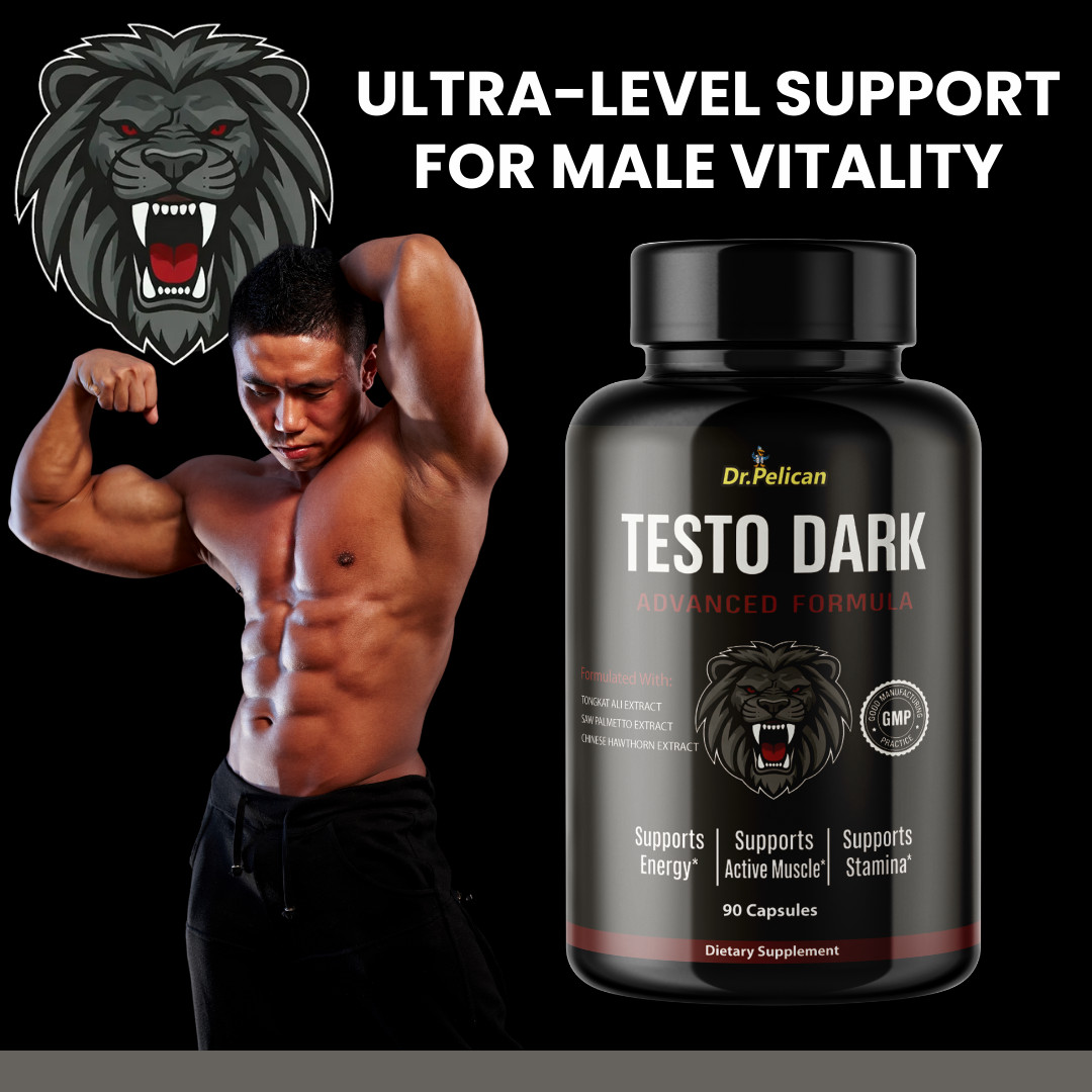 Test0 Dark- Bodybuilding & Men’s Health Support- 90 Capsules