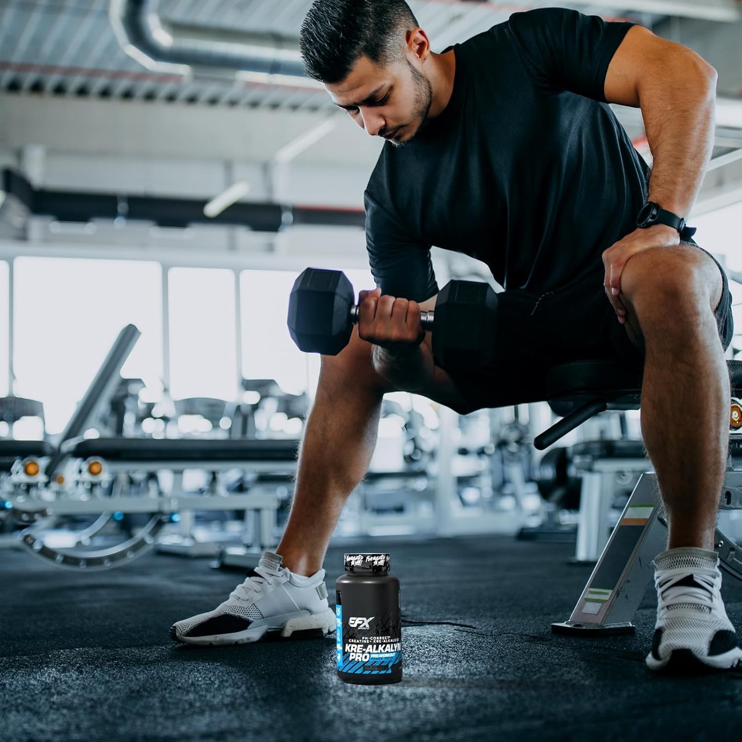 EFX Sports Kre-Alkalyn Pro | pH Correct Creatine 60 Count (Pack of 1)