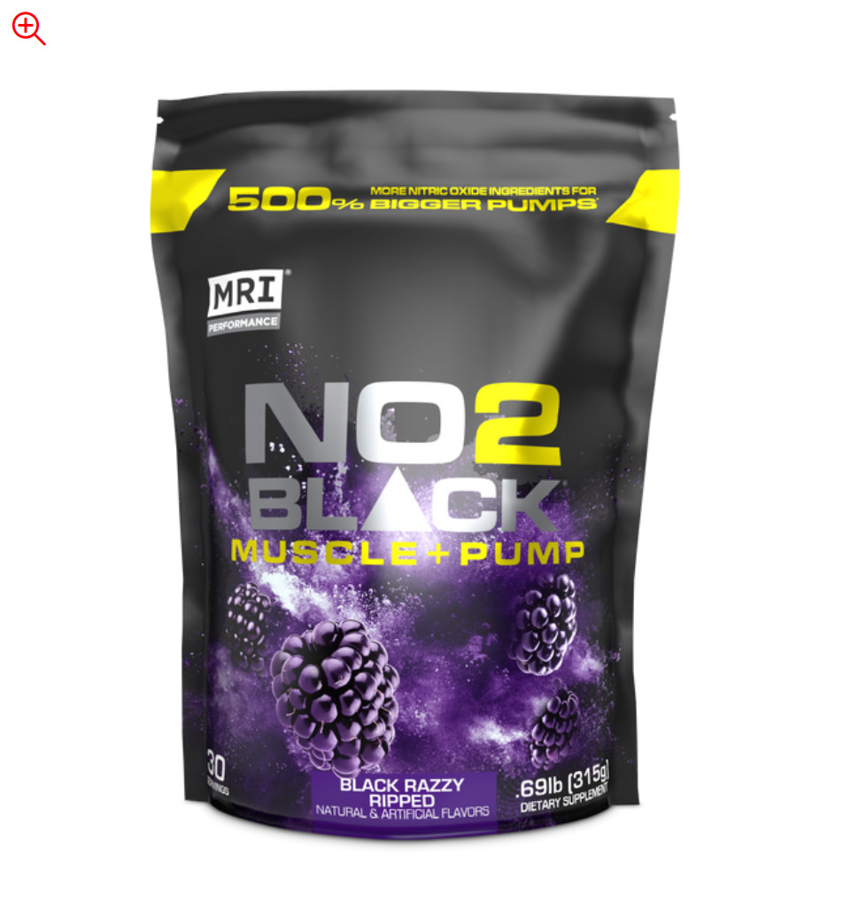 NO2 BLACK® MUSCLE + PUMP NITRIC OXIDE (30 SERVINGS)