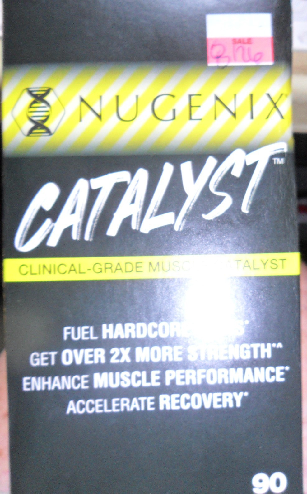 Nugenix Catalyst Enhanced Muscle Builder, Muscle Recovery 90ct ~ 8/26