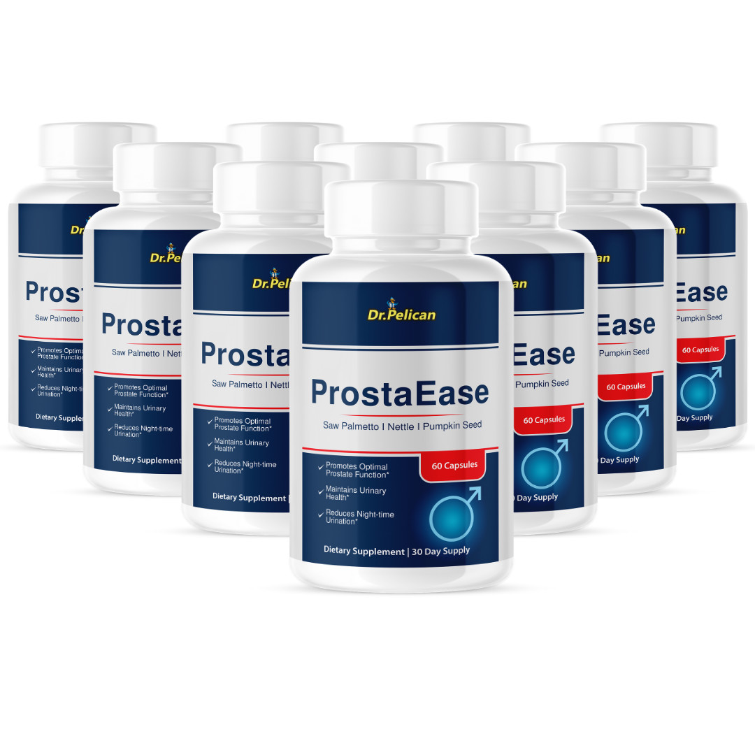 ProstaEase- Support Supplement for Men – Urinary & Bladder Health-10 Bottles