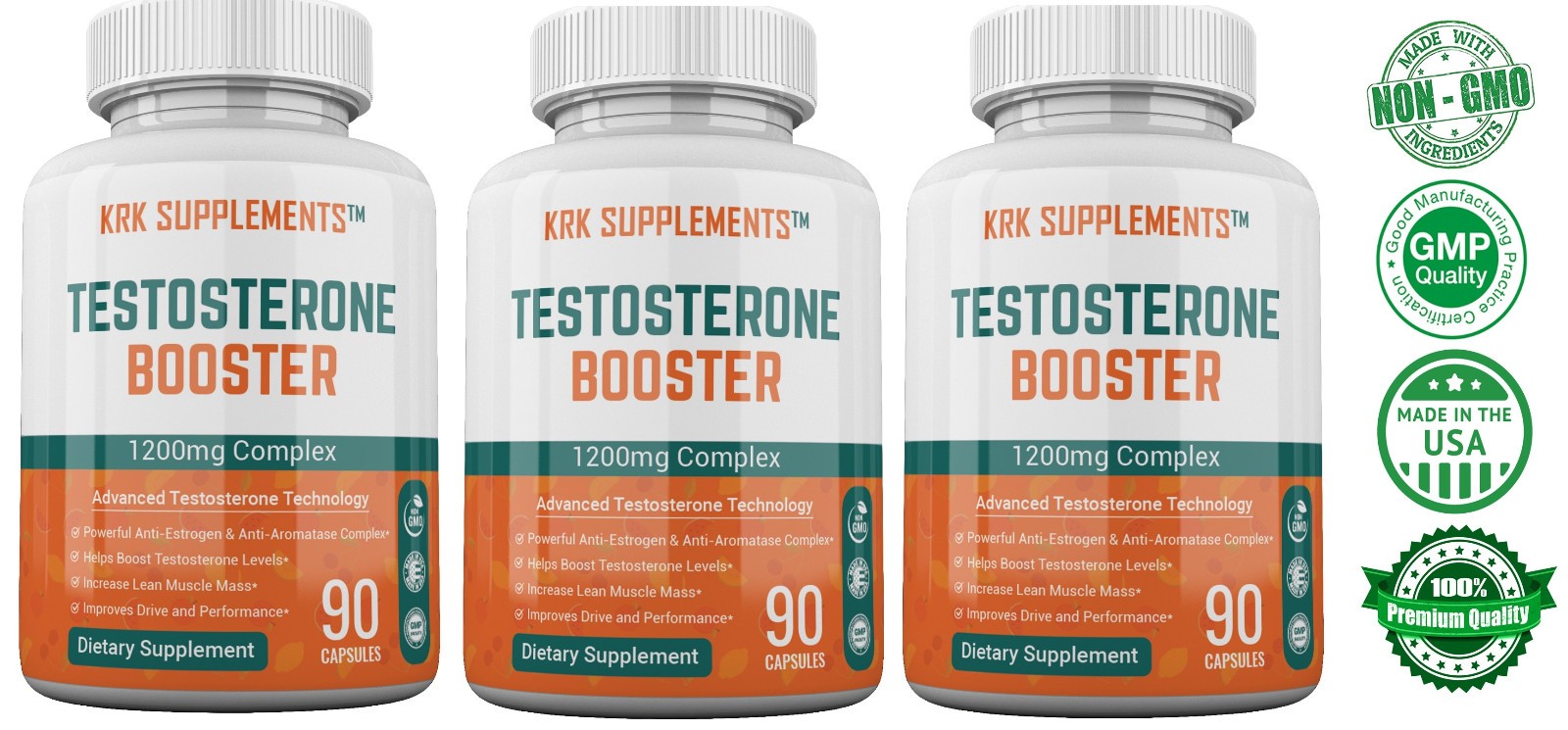 3 btl Testosterone Booster Chrysin Low Test Boost Natural Tribulus Terrestris