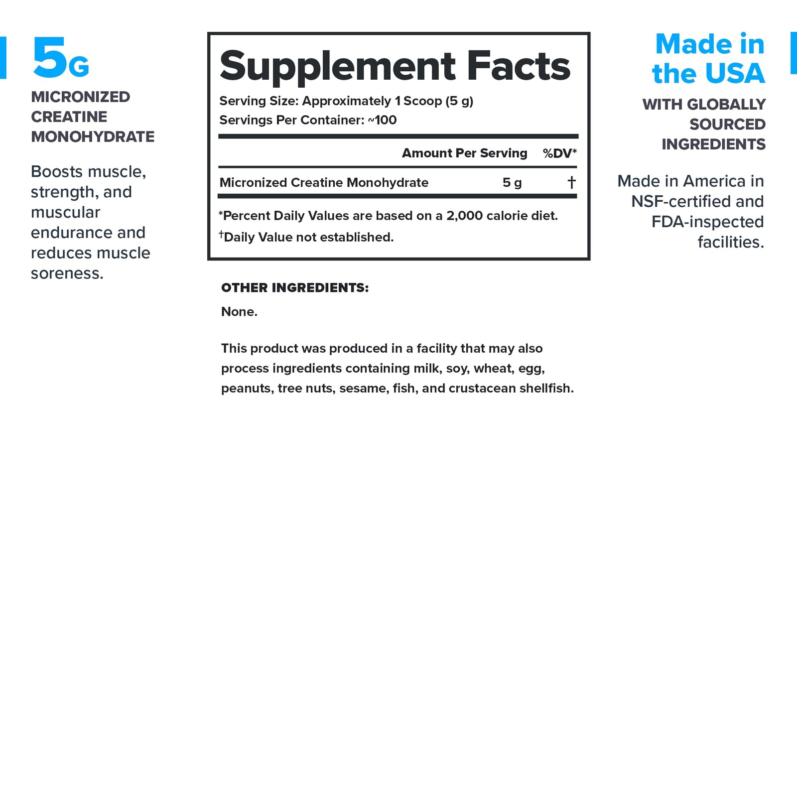 LEGION Micronized Creatine Monohydrate Supplement Clean Creatine Powder for …