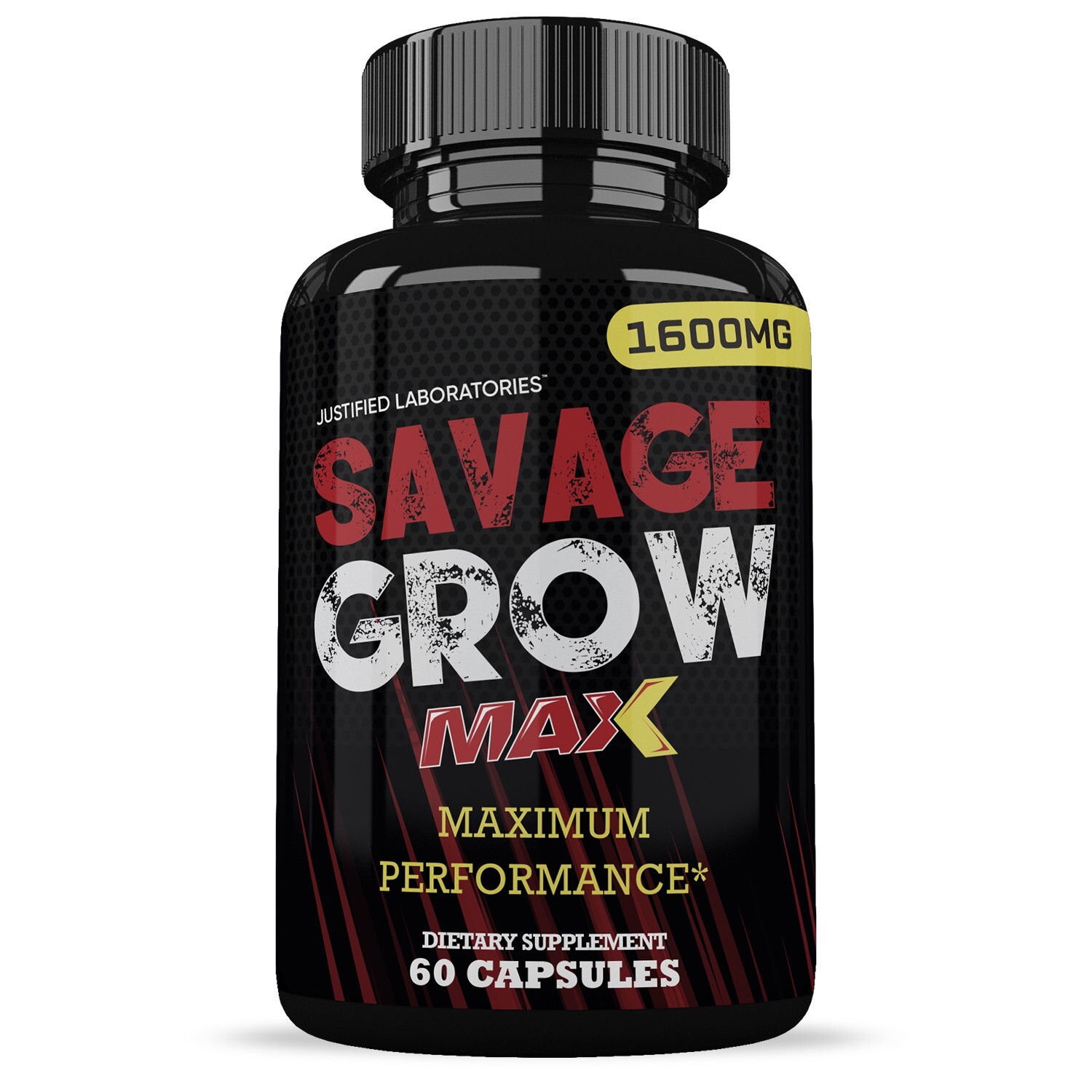 Savage Grow Max Men’s Health Supplement 1600mg 180 Capsules