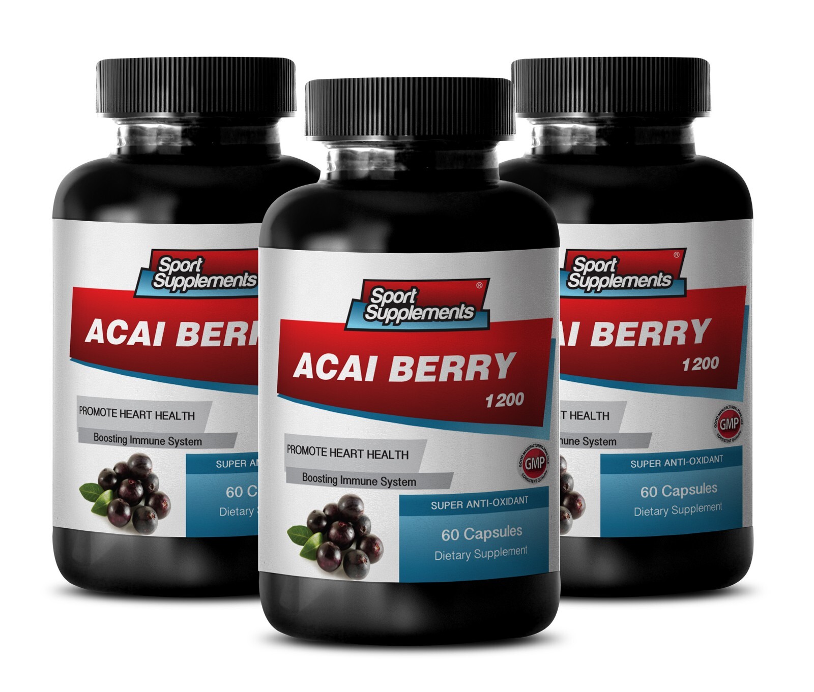 ACAI BERRY EXTRACT – Comprehensive Holistic Wellness – 3B 180 Caps