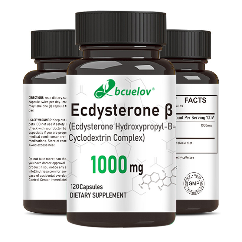 Ecdysterone Supplement- Anabolic Enhance Strength and Performance, Muscle Growth