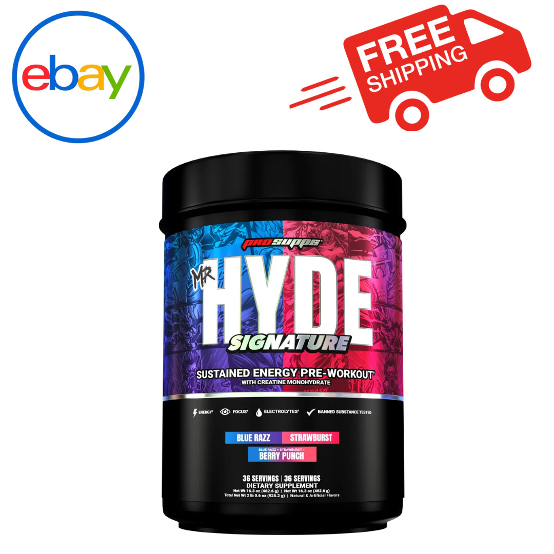 Mr. Hyde Signature Pre-Workout Multi-Flavor with Creatine 72 Servings