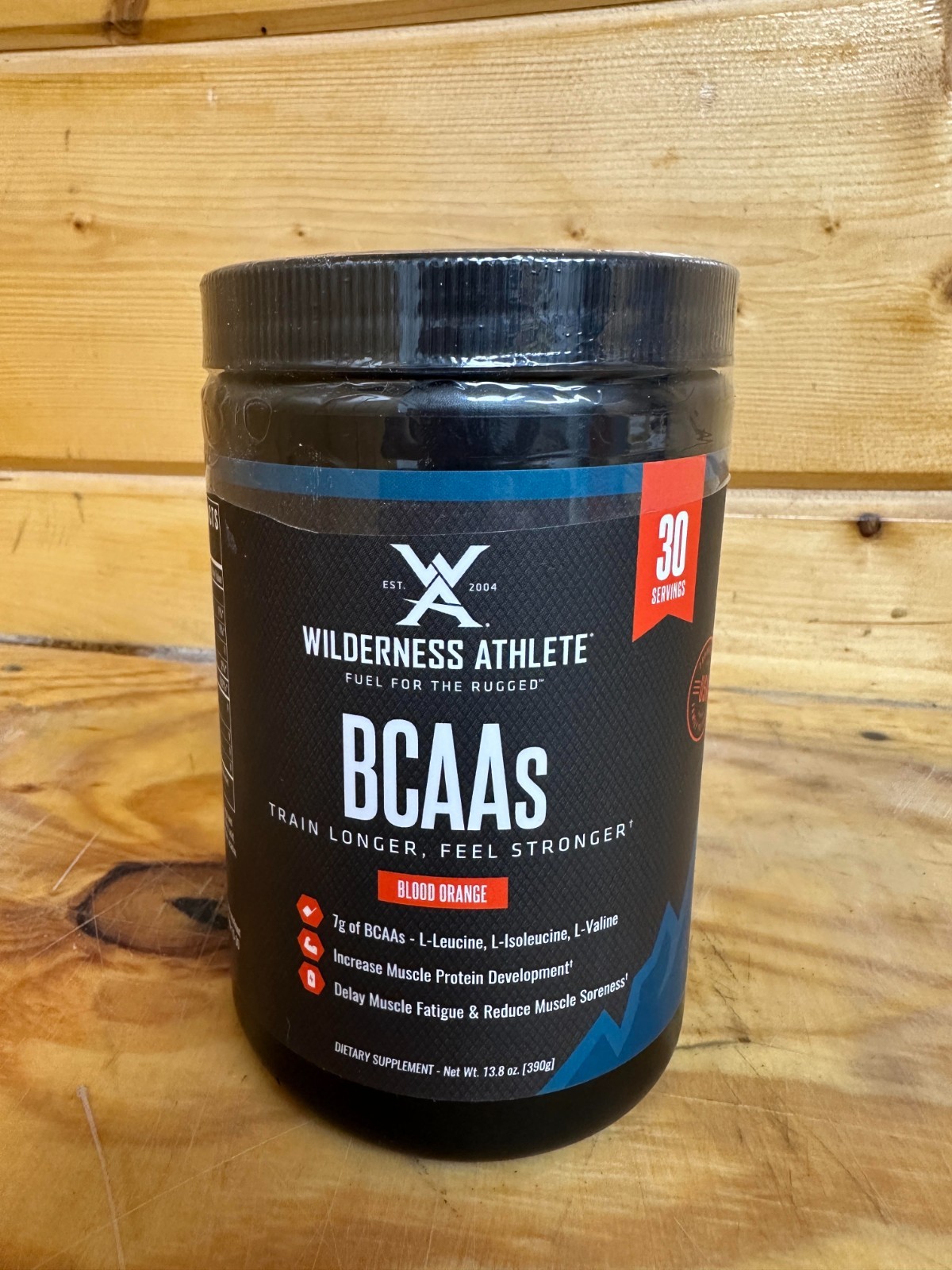 WILDERNESS ATHLETE BCAAs BLOOD ORANGE | BCAA Creatine Workout Powder –