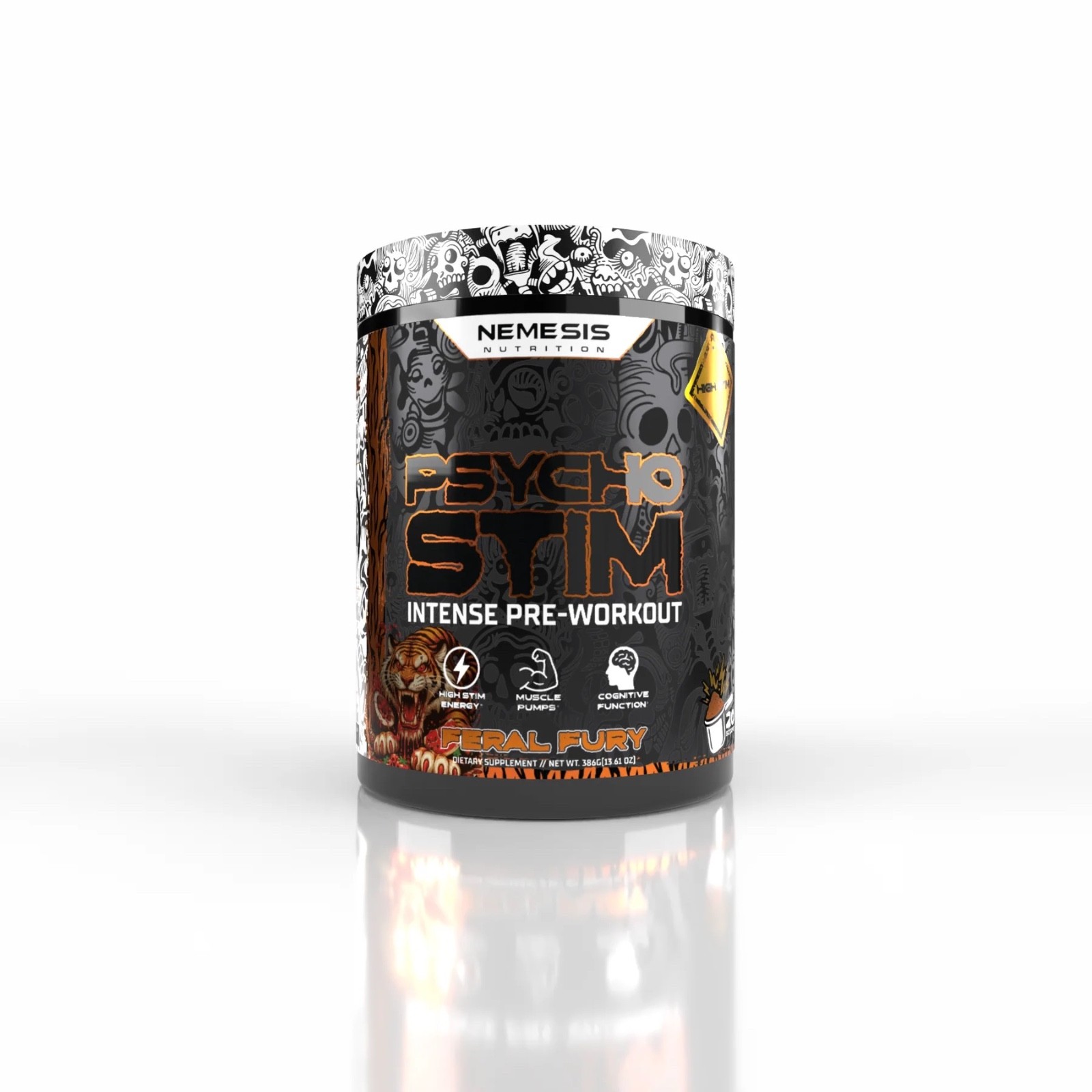 Happy Euphoric PSYCHO STIM HIGH STIM PRE-WORKOUT 2 Flavors see Description below