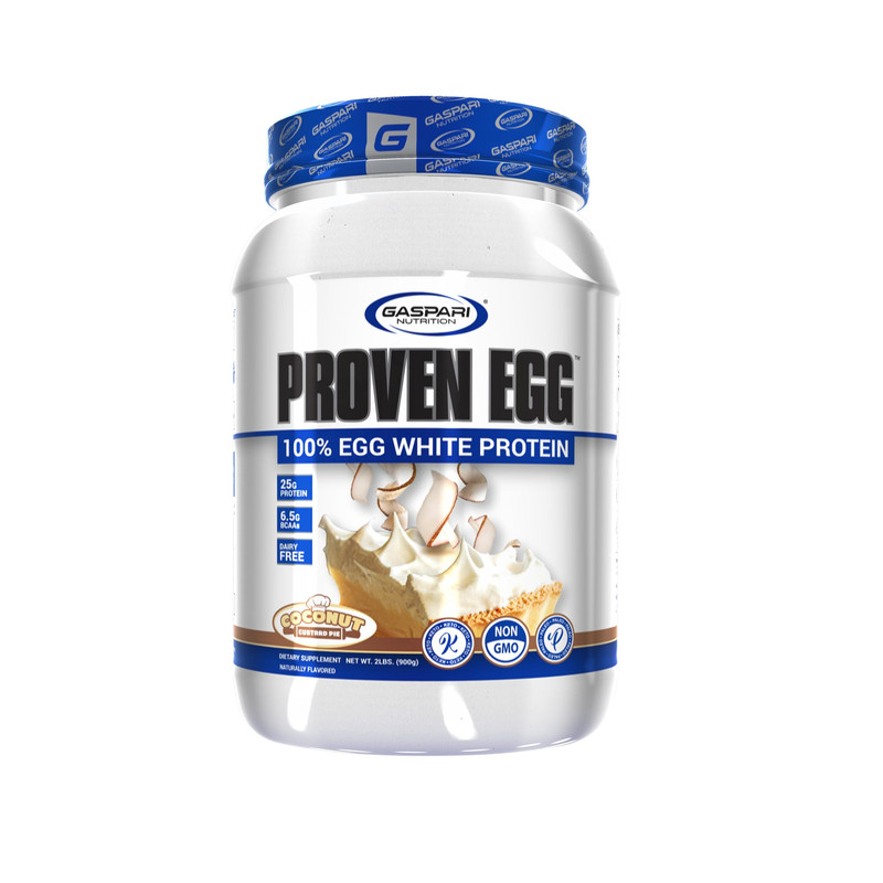 Gaspari Nutrition Proven Egg 100 Egg White Protein 25G Protein Keto Friendly