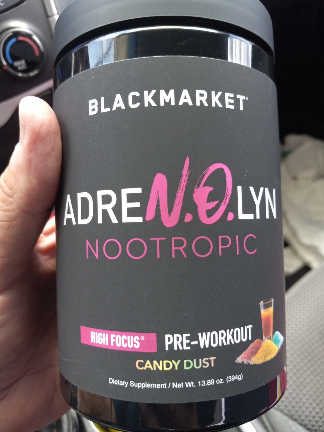 Black Market AdreN.O.lyn NOOTROPIC 25 servings Pumped Elevated Focused
