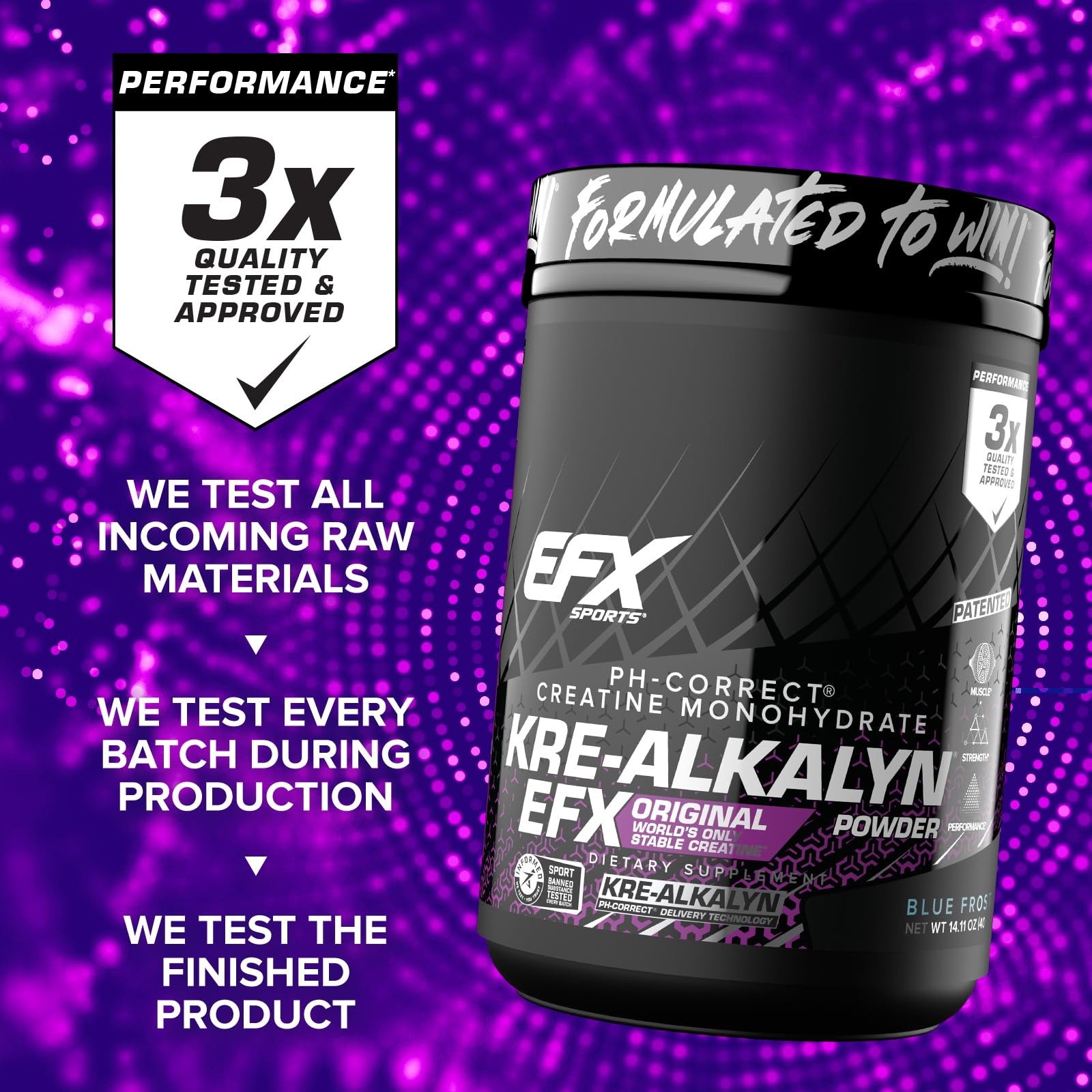 Kre-Alkalyn EFX Powder | pH Correct Creatine Monohydrate Powder Supplement | …