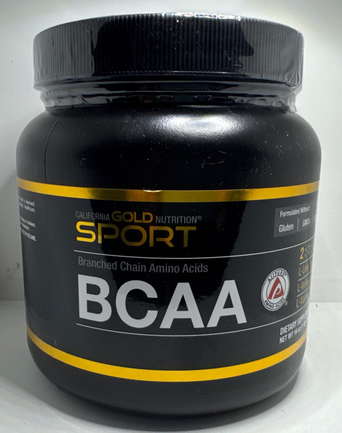California Gold Nutrition Sport BCAA Powder Branched Chain Amino Acids 454g 2/27
