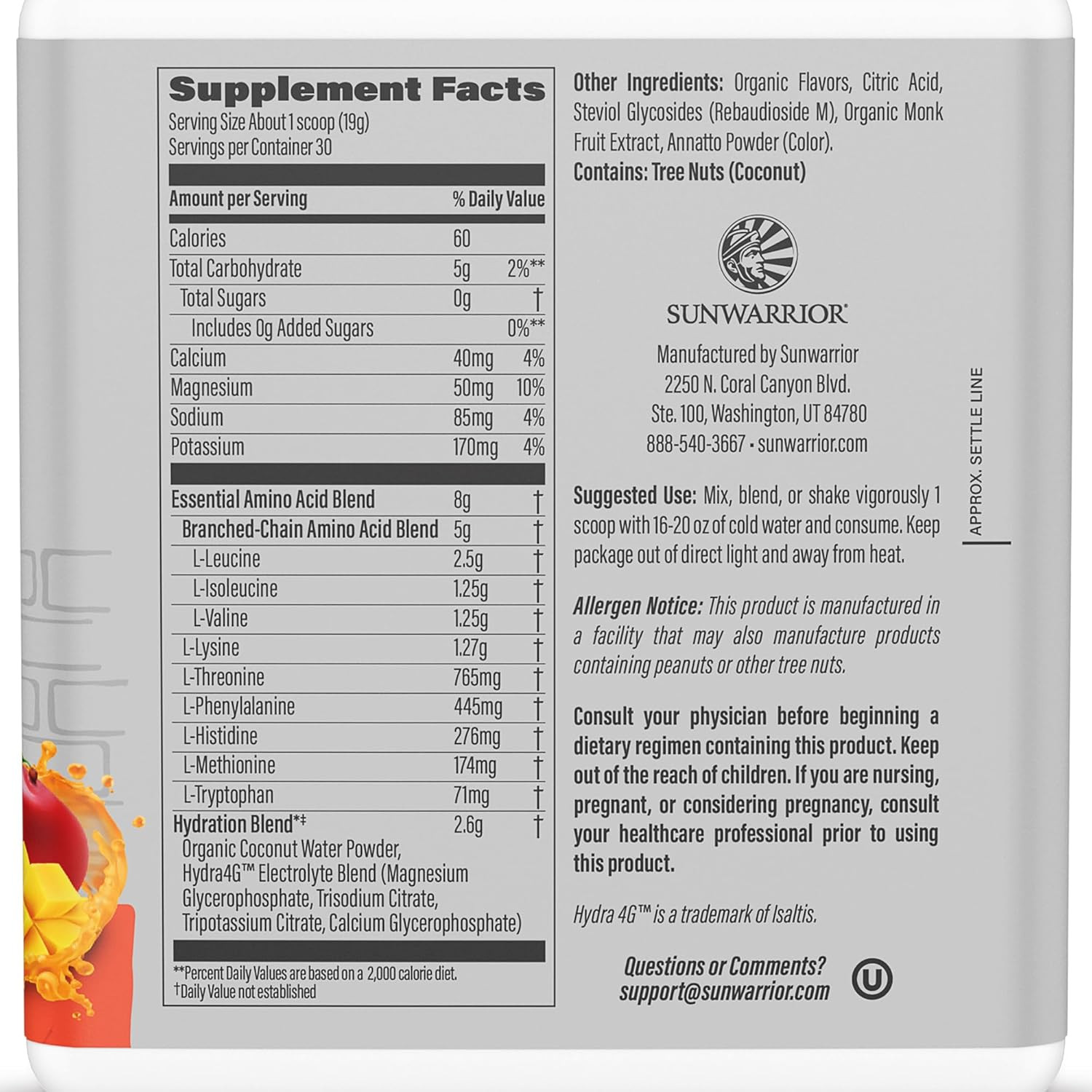 Amino Acids Amino Energy Powder Essential Amino Acids EAA & BCAA | Muscle Repair