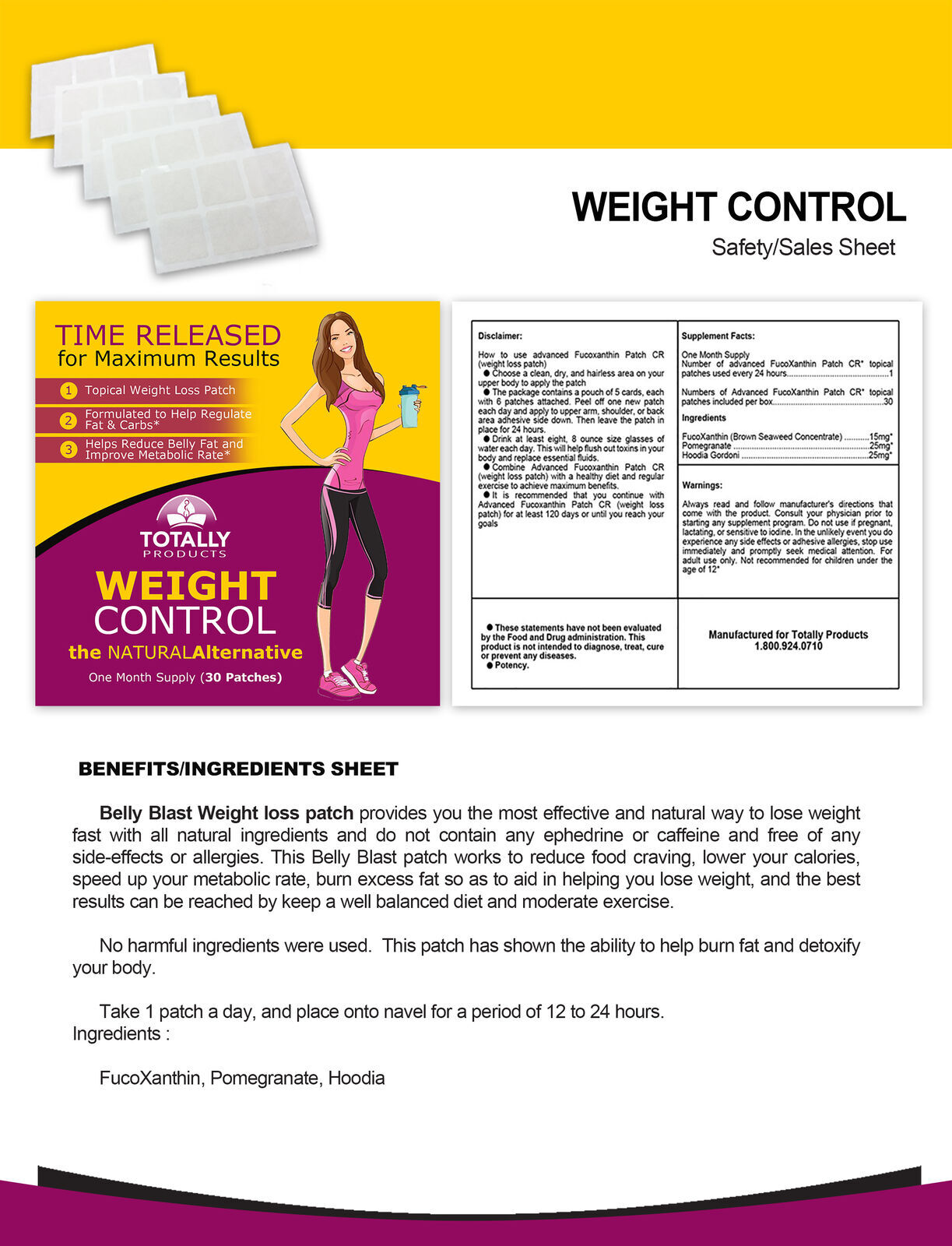 Amino Acids BCAA Muscle Support Supplement Topical Weight Management 30 Patches