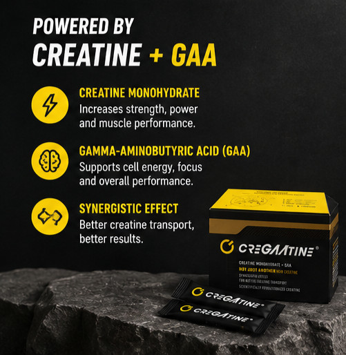 CreGAAtine Micronized Creatine Monohydrate + GAA