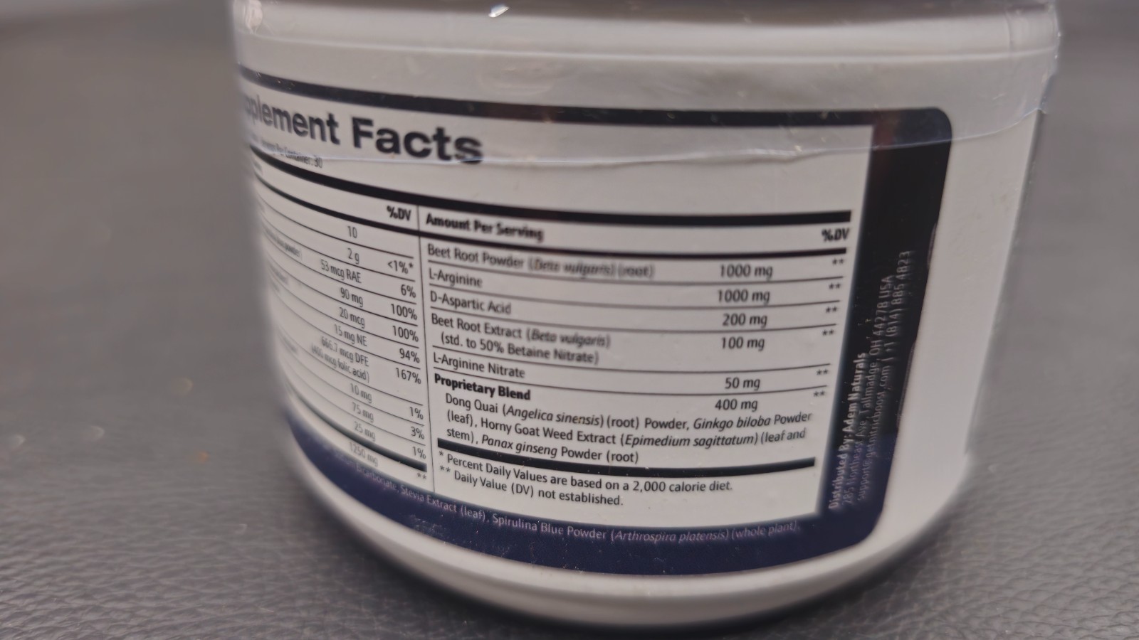 (2 Pack) Nitric Boost Ultra Powder for ed, Nitric Boost Ultra Men (60 Servings)