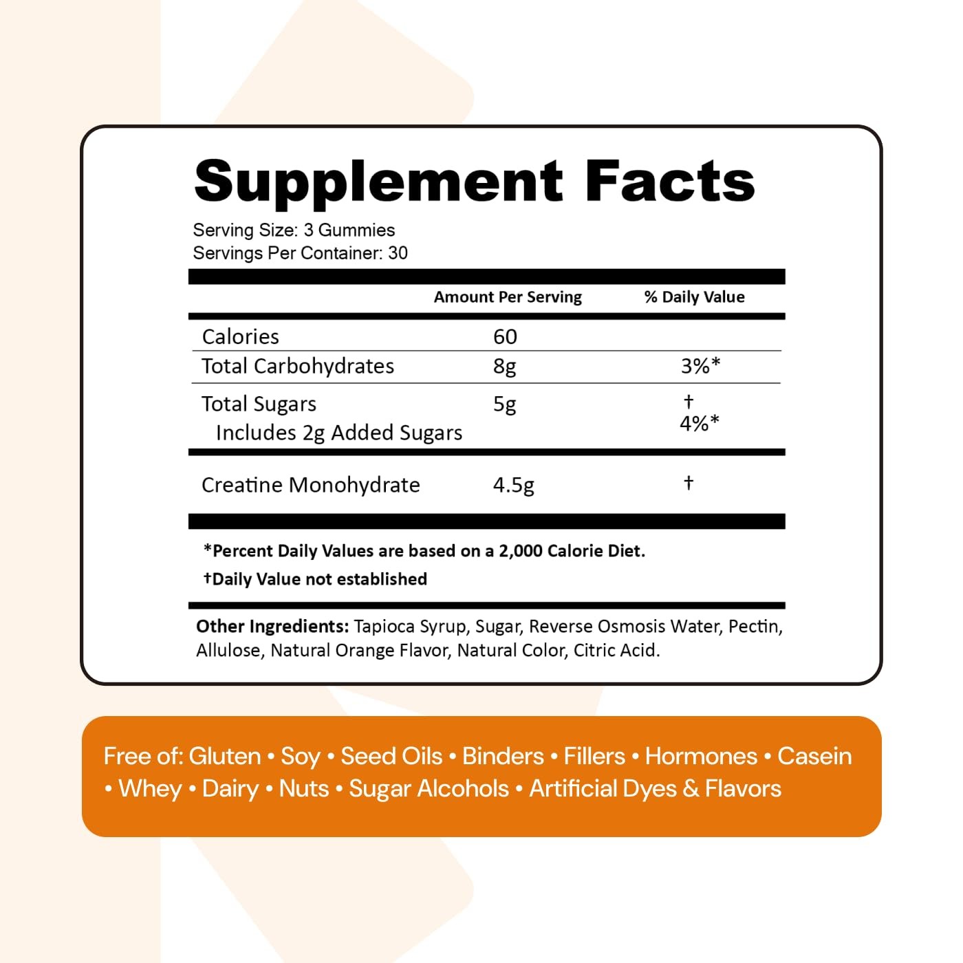 Creatine Gummies for Men & Women – NSF Certified, Made with Creapure Creatine…