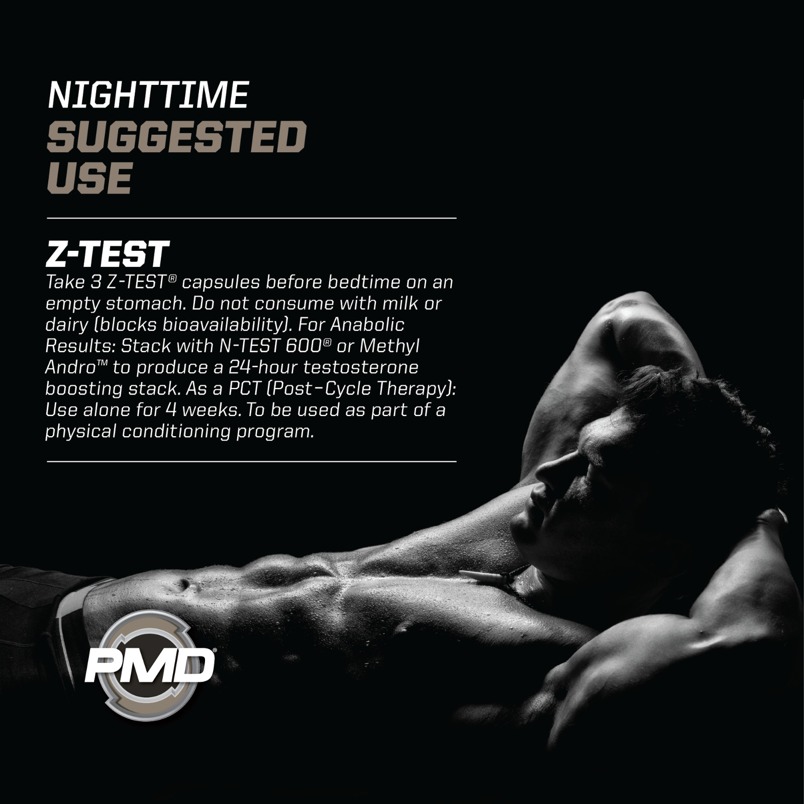 FLEX STACK ADVANCED – Muscle, Recovery, N-TEST 600/Liquid T-Gels/Z-TEST 90 Caps