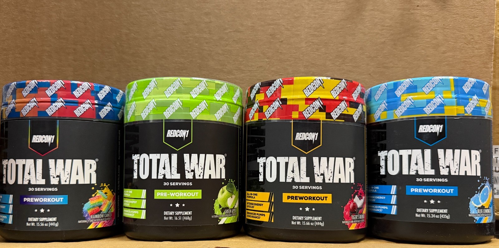 2 PACK Redcon1 Total War Extreme Pre-Workout 30 Serv CUSTOM FLAVOR | FRESH STOCK