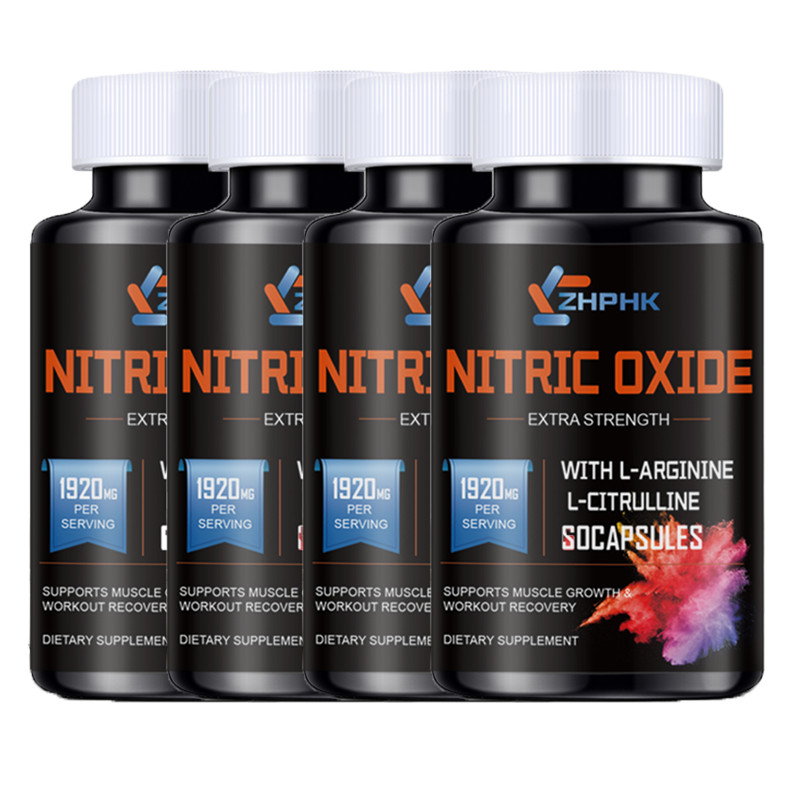 Nitric Oxide Booster L-Arginine, L-Citrulline 1920mg 240 Caps HIGHEST POTENCY