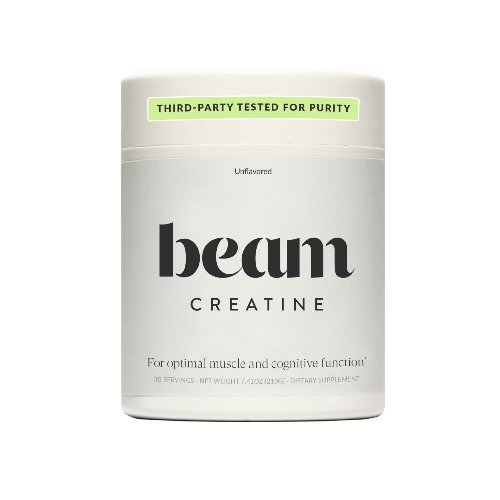 Beam Creatine Powder – Micronized, Third Party Tested Monohydrate for Strength &