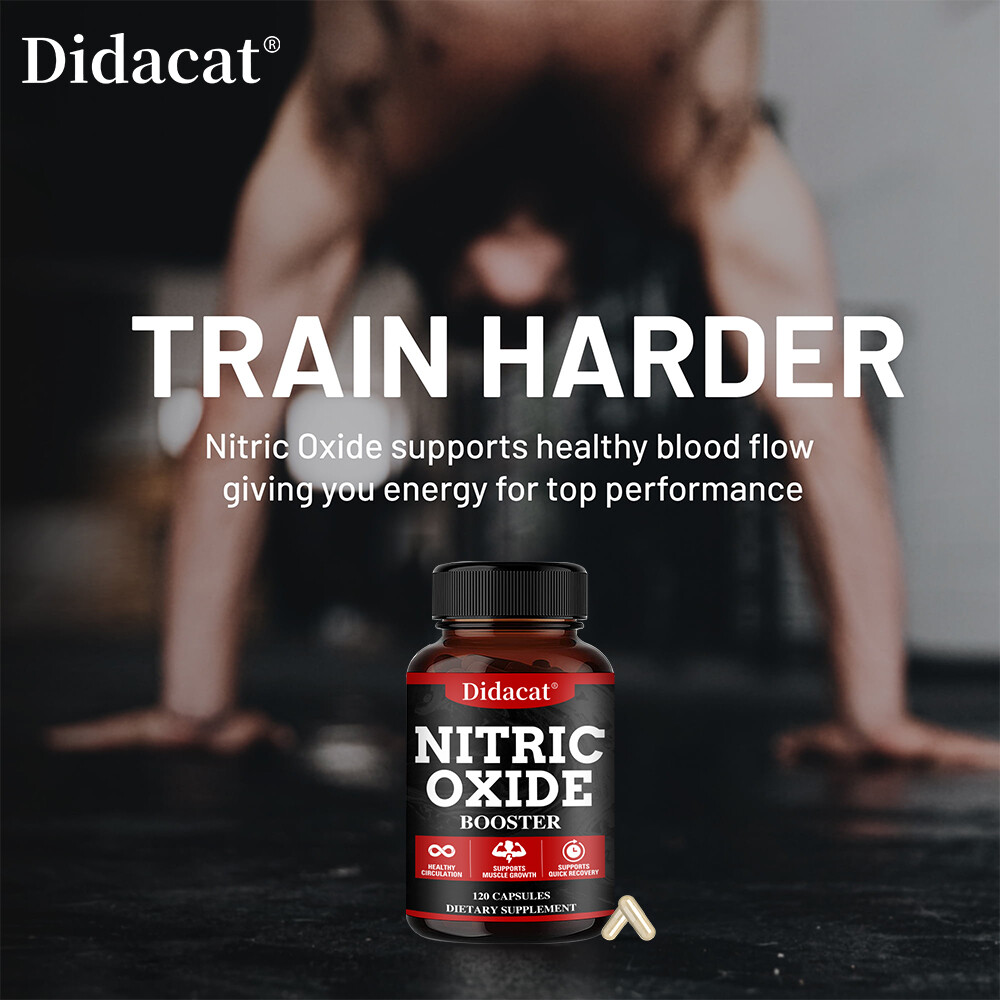Nitric Oxide Booster – Supports Healthy Circulation And Improves Performance