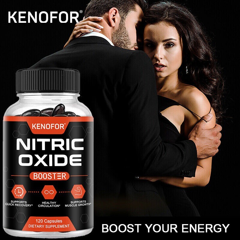 Nitric Oxide Booster 1500mg, L-Arginin & L-Citrulline, 30 To 120 Capsules