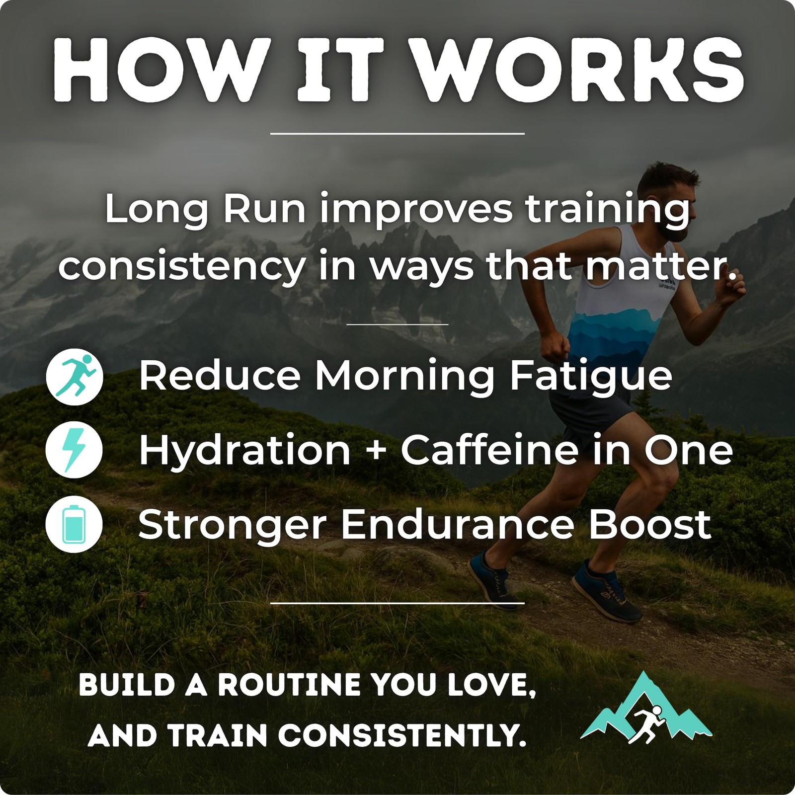 Long Run Coffee Hydrating Coffee Electrolytes All Natural Energy Hydration