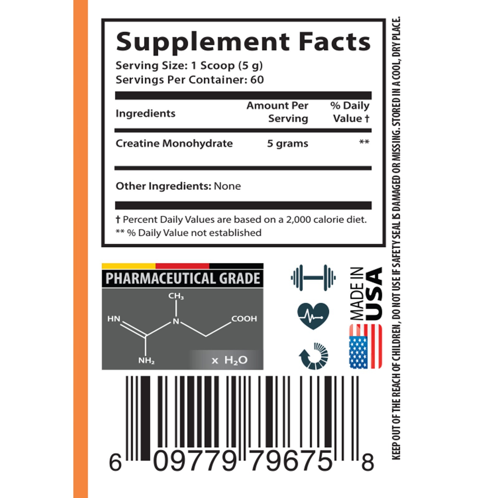 muscle building supplements – GERMAN MICRONIZED CREATINE 300g – muscle recovery