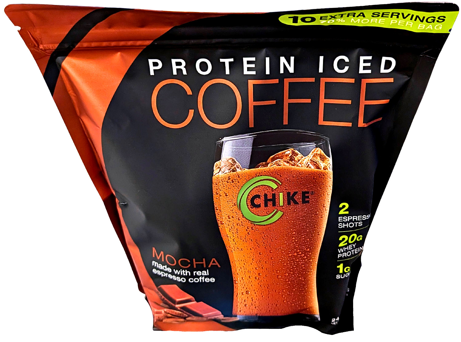 Chike Iced Coffee 20g Whey Protein Powder Mocha 27.1 Oz.EXP 08/2027