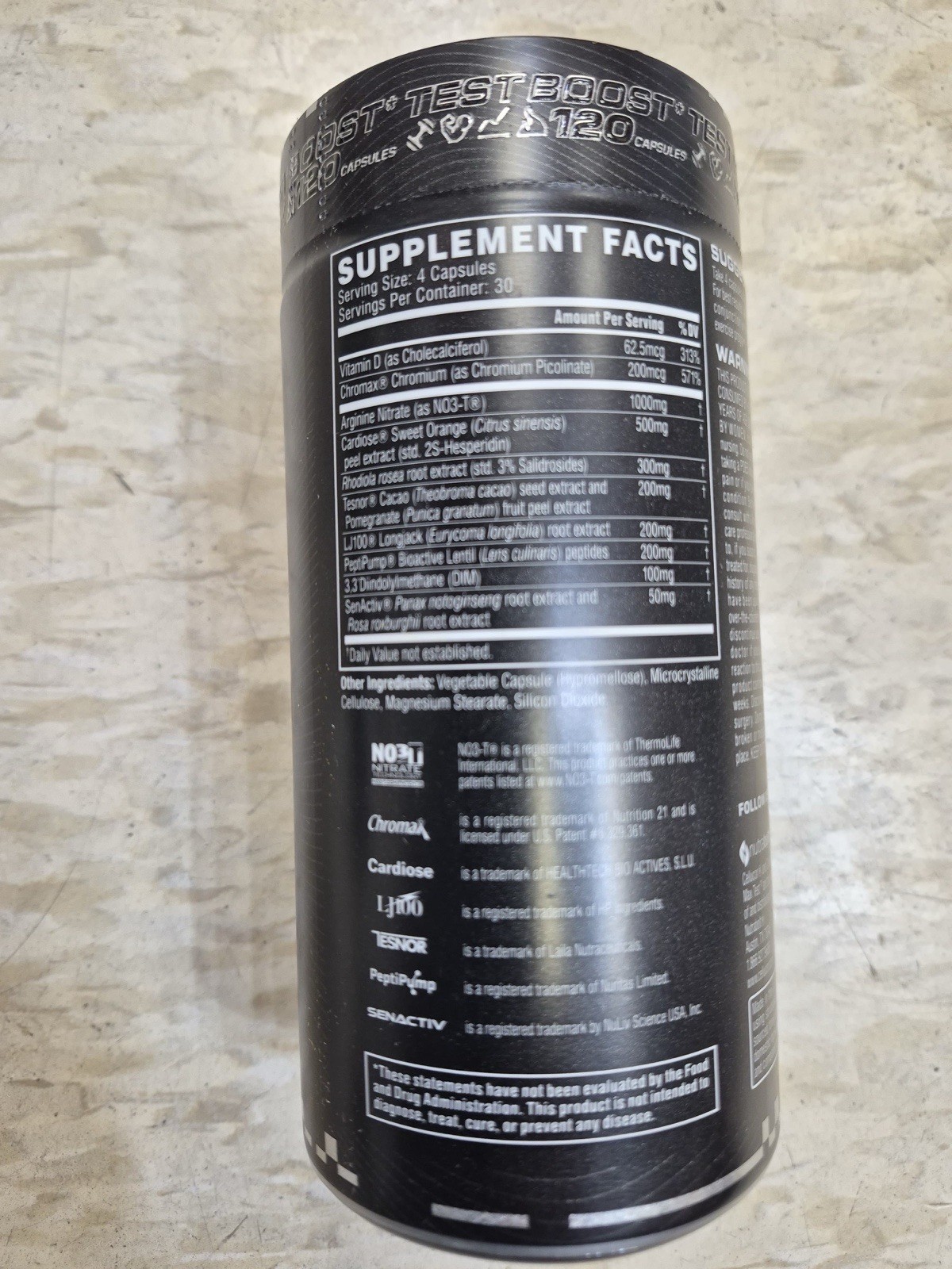 Cellucor Max Test™, Test Booster, 120 Capsules Exp 10/2026 NEW