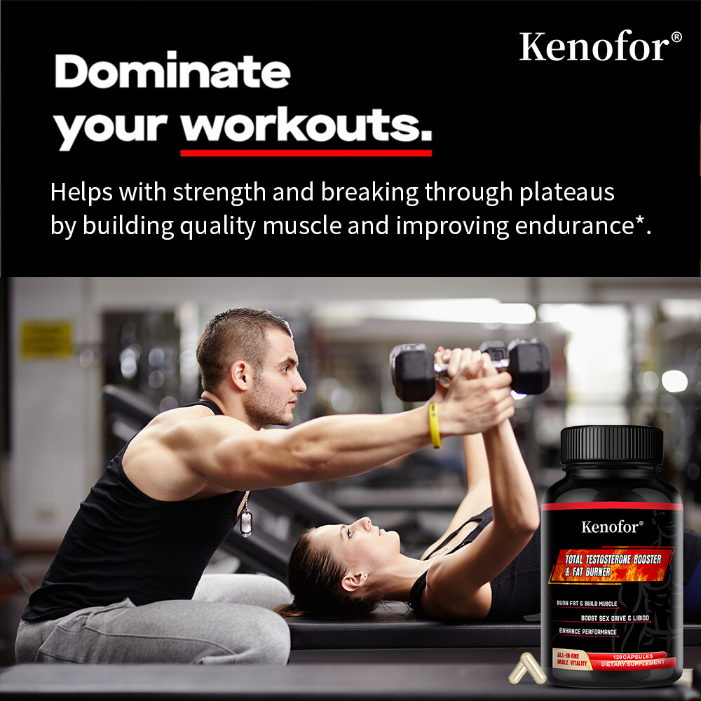 Total Testo Booster,Enhance Stamina, Performance & Endurance,Increase Libido