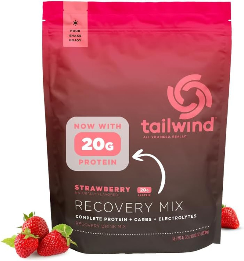 Recovery Mix, 20 Grams Complete Protein, Carbohydrates, and Electrolytes Powder
