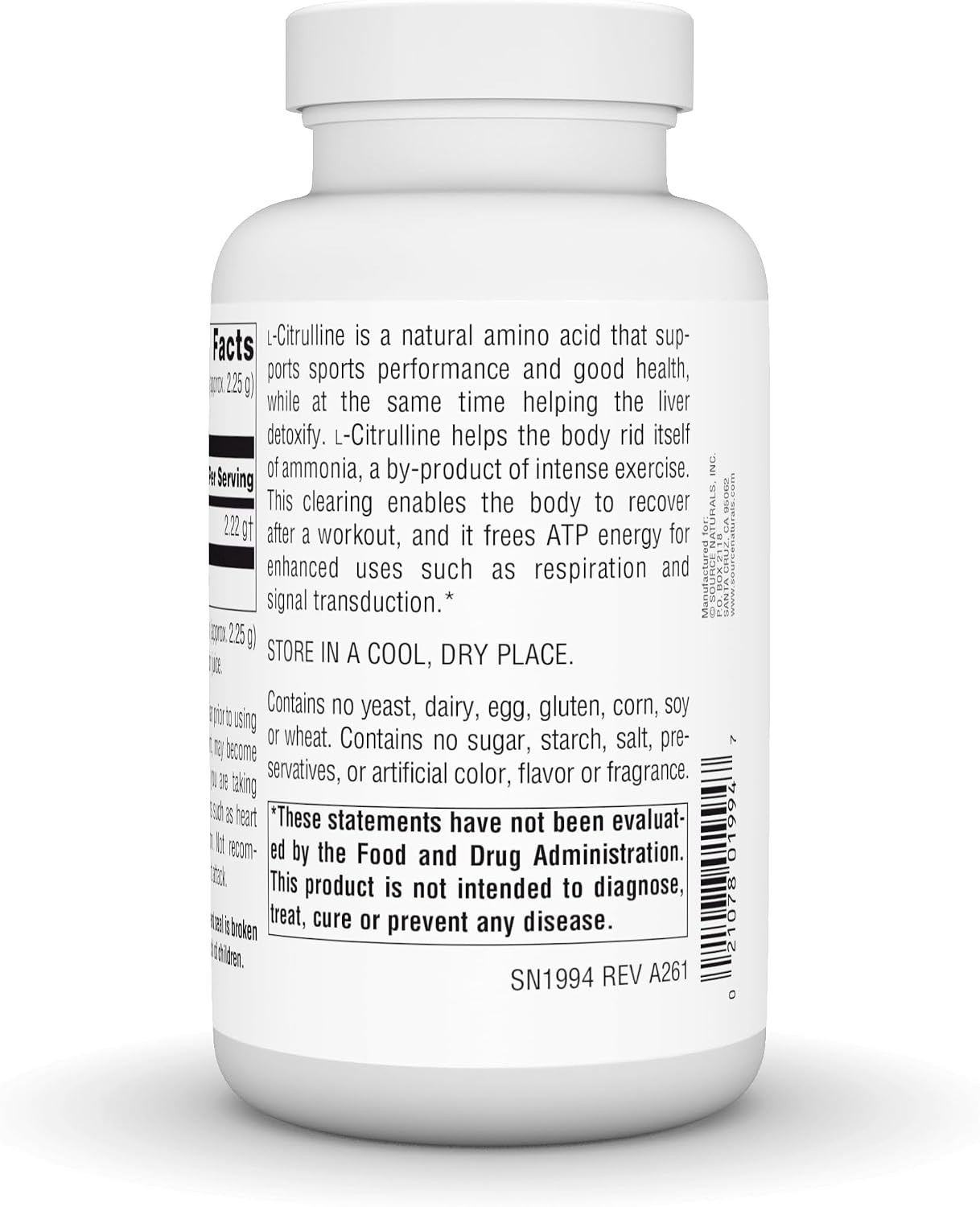 PureL-Citrulline Powder for Energy & Recovery
