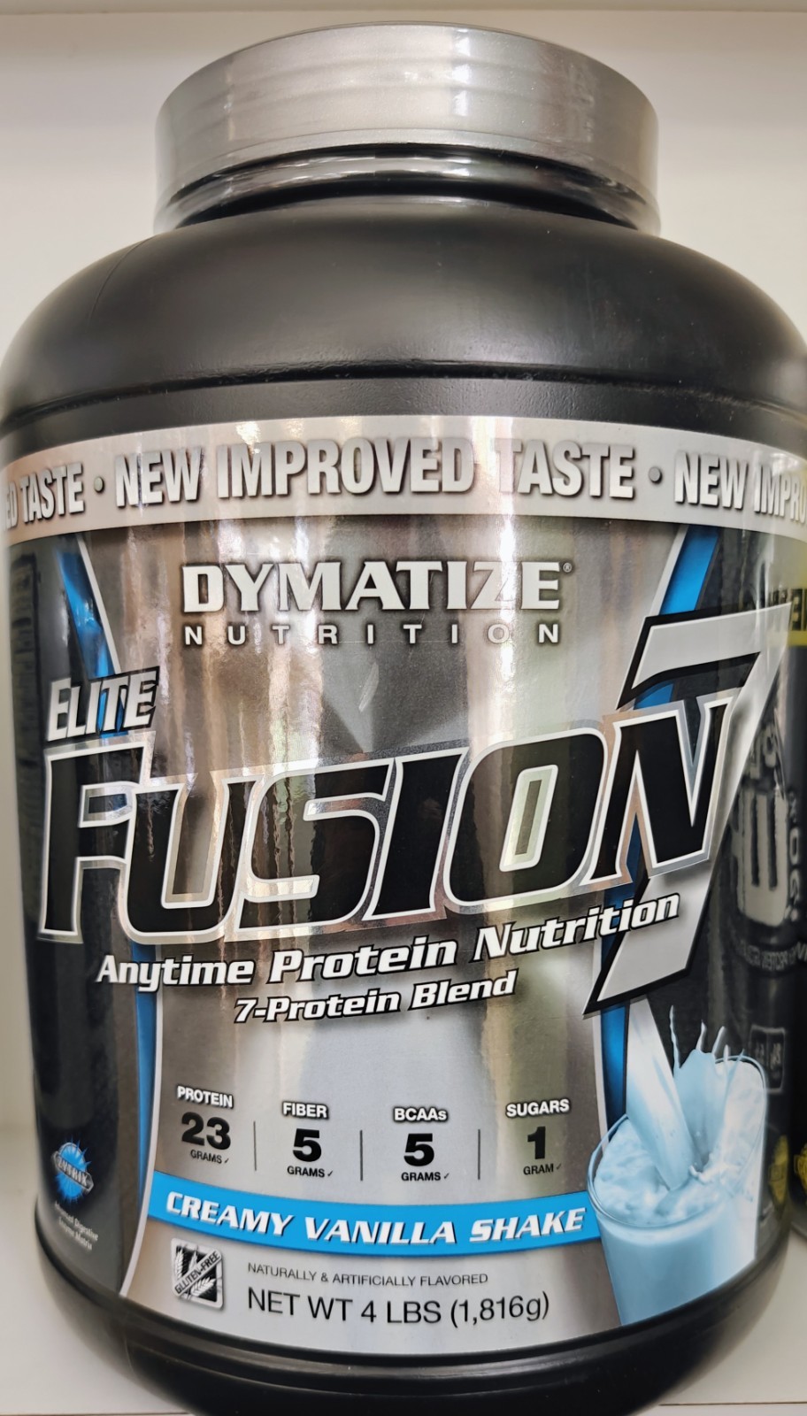 Dymatize Elite Fusion 7 4 lbs – Creamy Vanilla Shake – Collector – EXP 07-2015