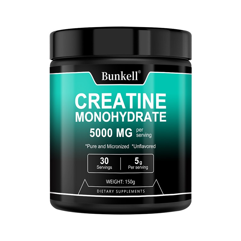 Creatine Monohydrate Pure Powder 5000mg Micronized by Bunkell *Unflavored